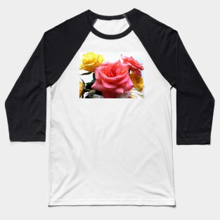 Roses large and small Baseball T-Shirt